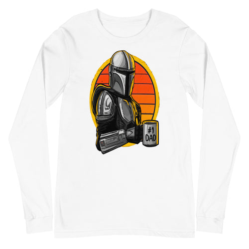Manga larga #1 Dad Mandalorian - Plano