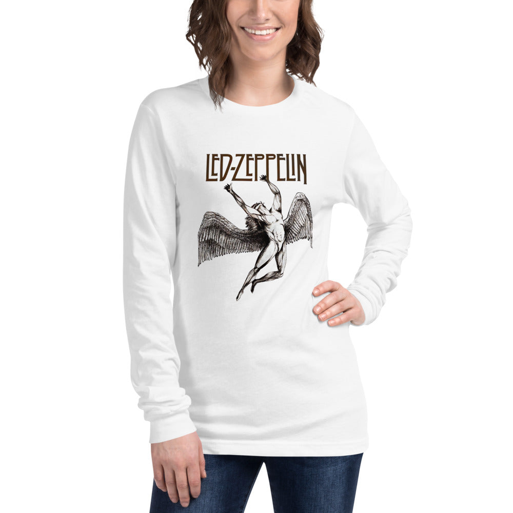 Manga larga Led Zeppelin Angel - Modelo femenina