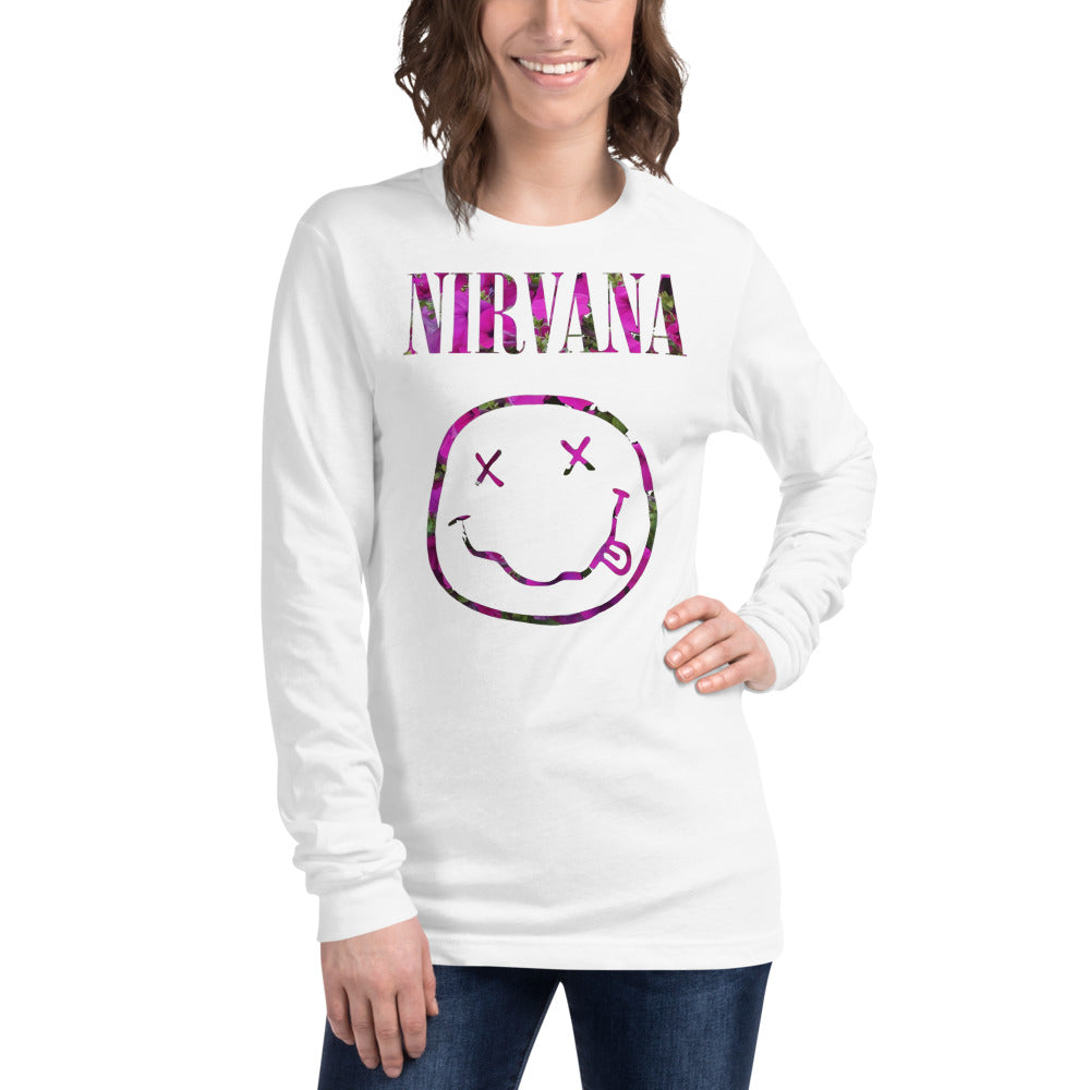 Manga larga Psychedelic Nirvana - Modelo femenina