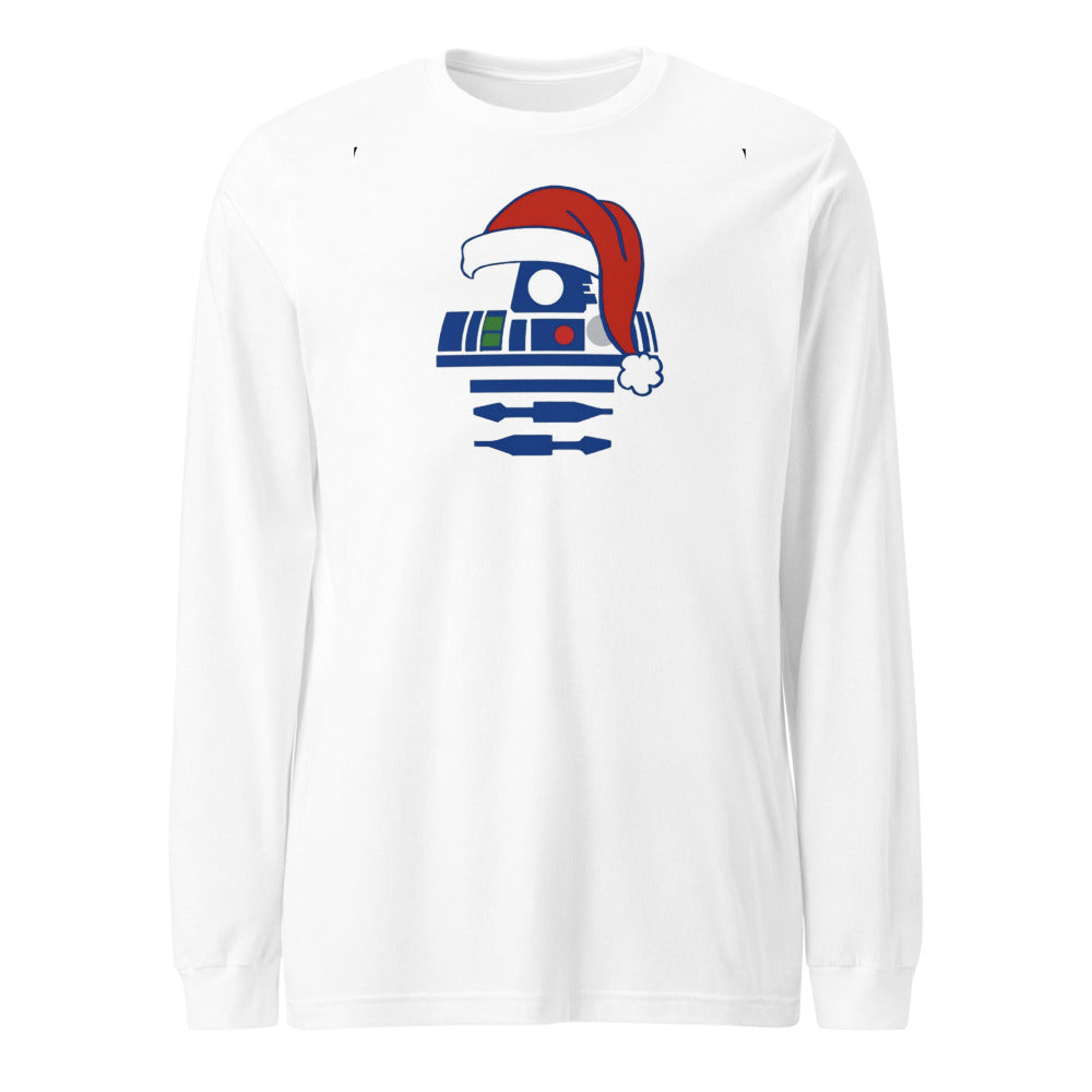 Manga larga R2 D2 Navideño - Frente