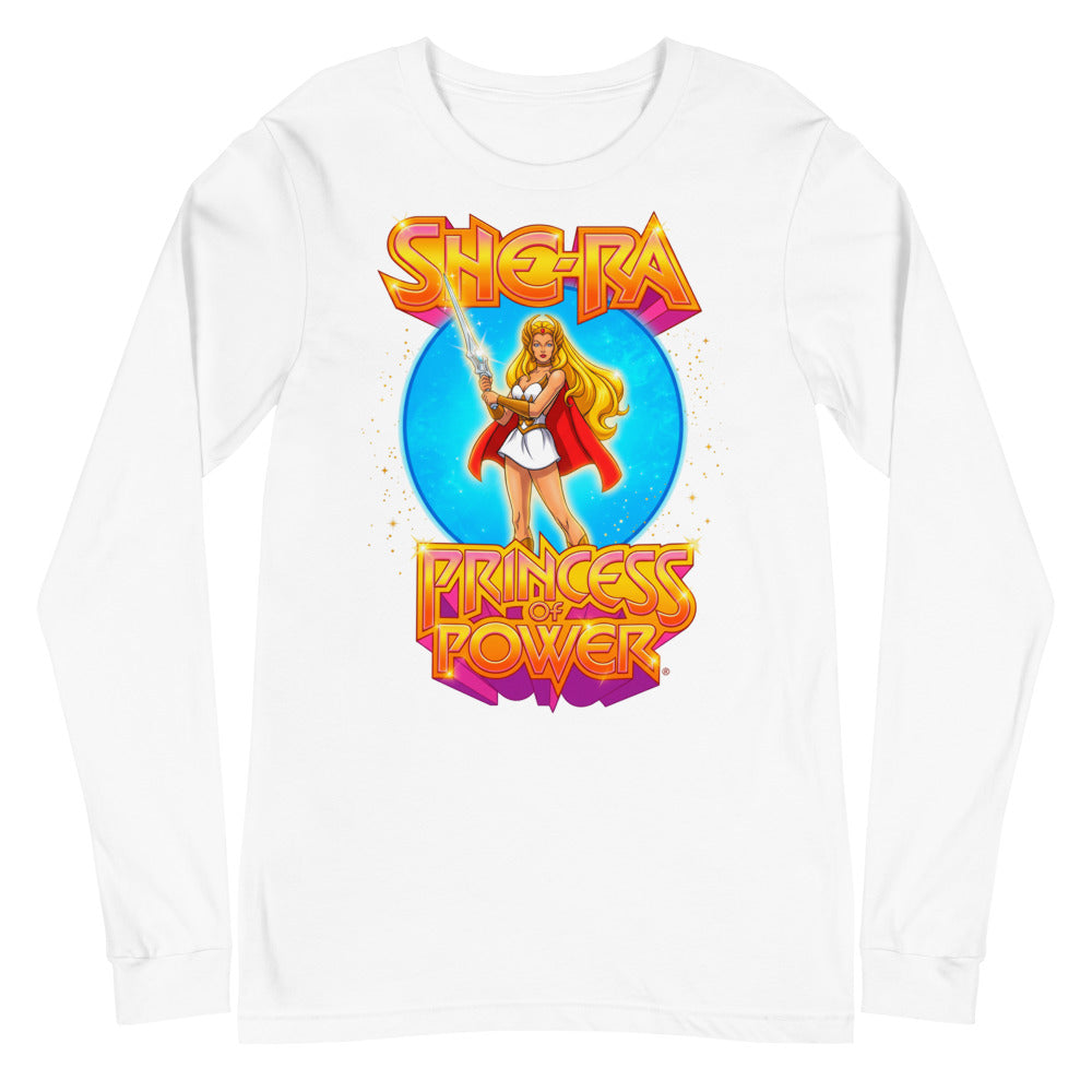 Manga larga She-Ra Princess Of Power Starry Blue Circle - Plano