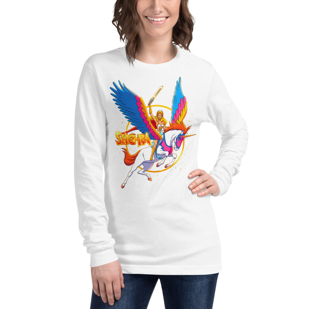 Manga larga She-Ra Swift Wind Rainbow Wings - Modelo femenina