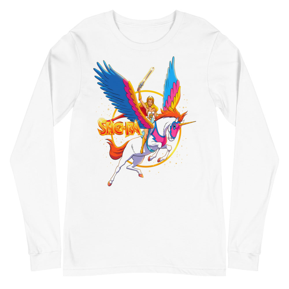 Manga larga She-Ra Swift Wind Rainbow Wings - Plano