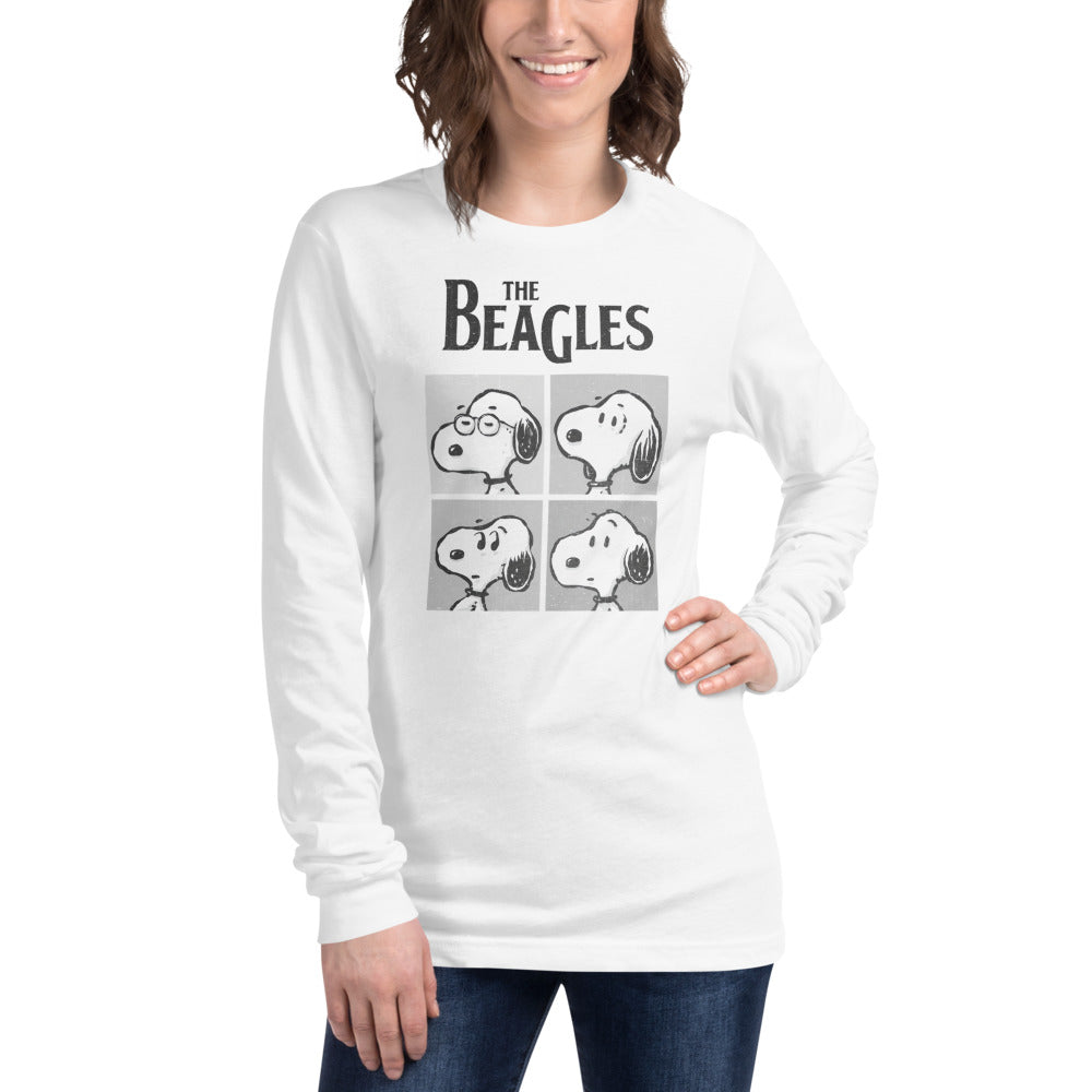 Manga larga The Beagles - Modelo femenina