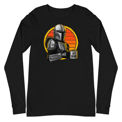 Manga larga #1 Dad Mandalorian - Plano