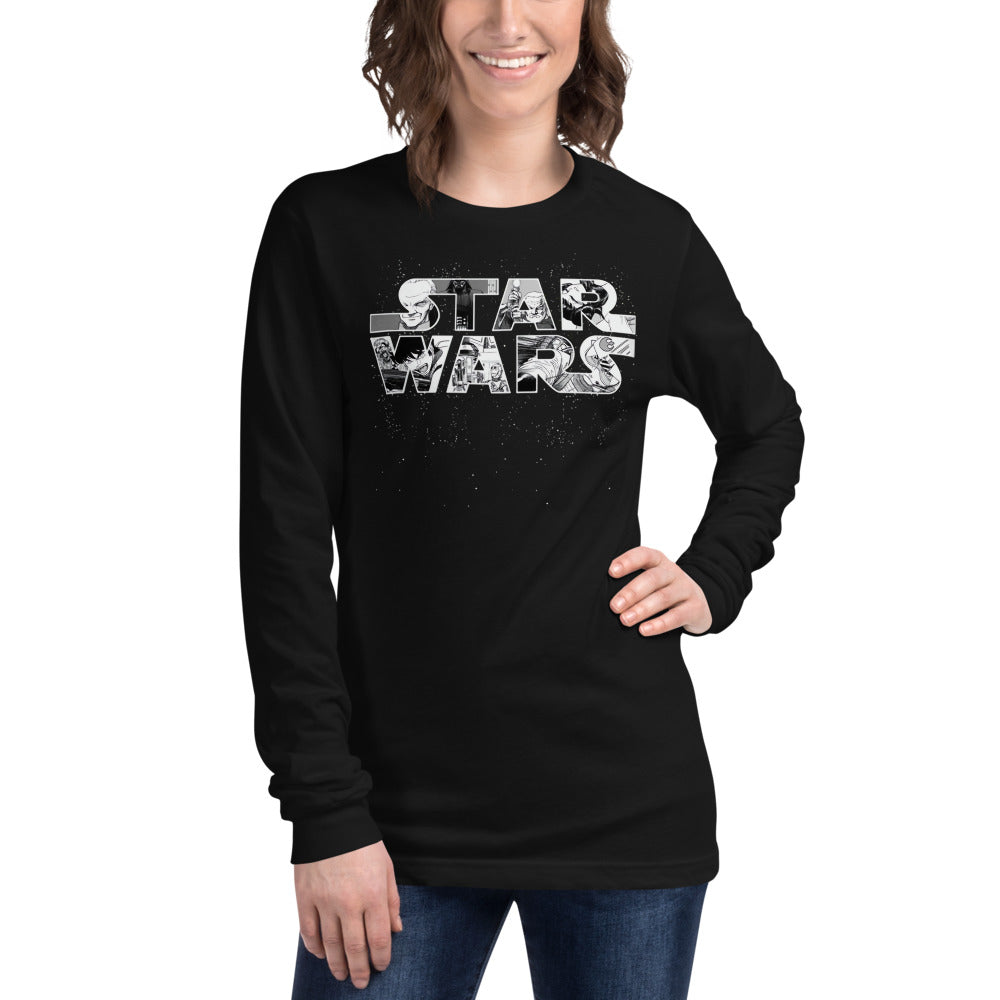 Manga larga Anime Star Wars - Modelo femenina