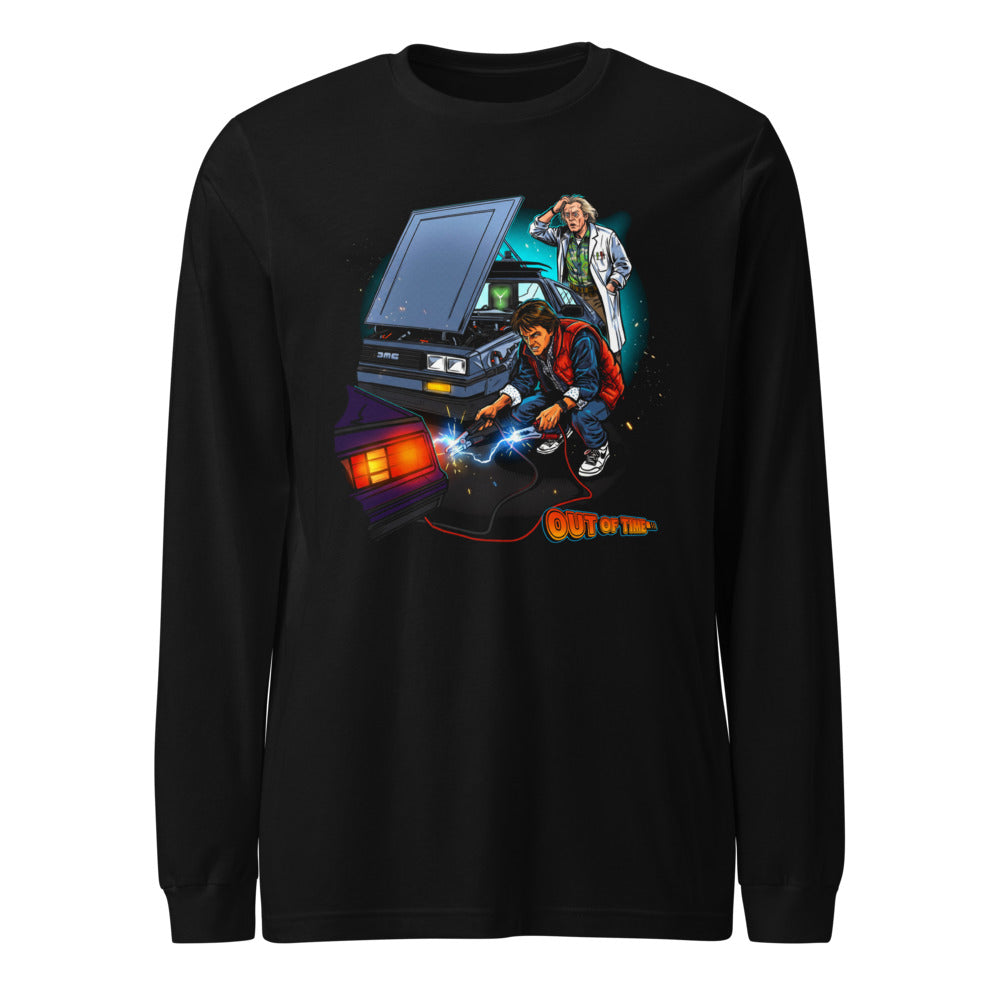 Manga larga Back To The Future Out Of Time Jumpstart - Frente