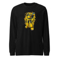 Manga larga Bumblebee Autobot Yellow Glow Dust Cloud - Frente