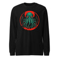 Manga larga Cthulhu Red Eyes Bat Wings - Frente