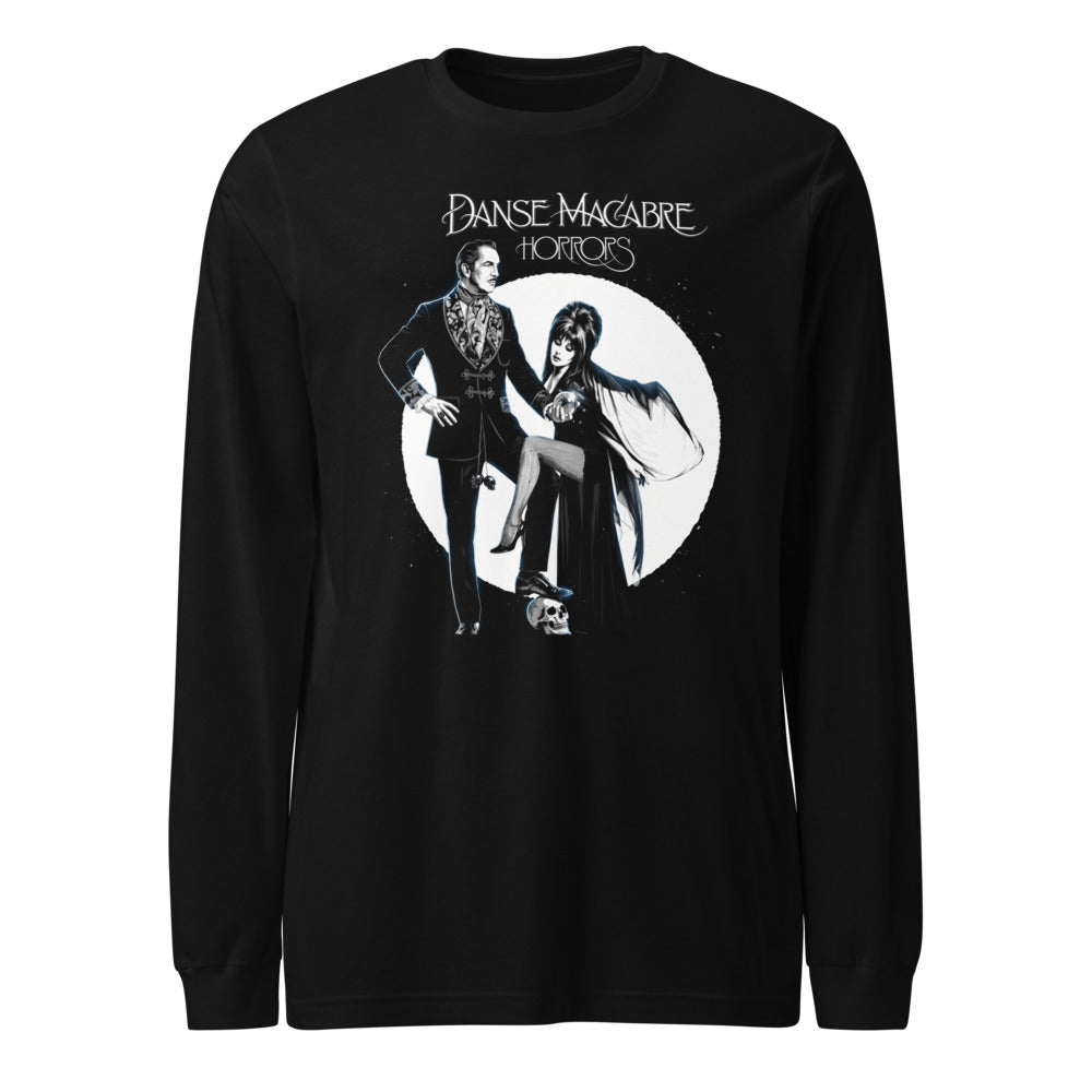 Manga larga Danse Macabre Horrors Gothic Dance - Frente