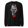 Manga larga Dark Knight Joker Clown Mask - Frente