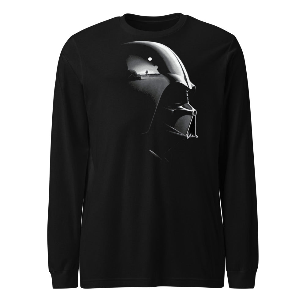 Manga larga Darth Vader Helmet - Frente