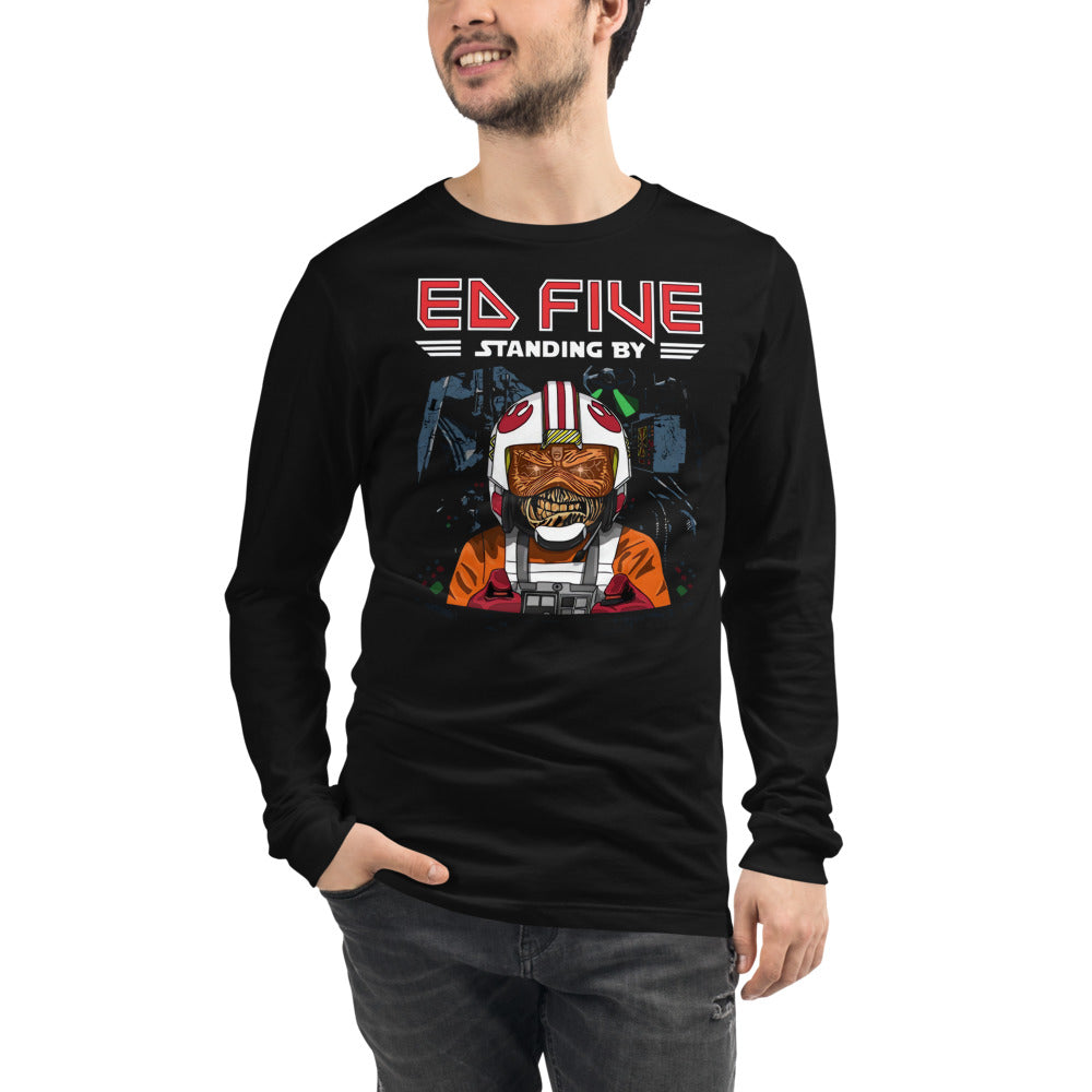 Manga larga Ed Five - Modelo masculino