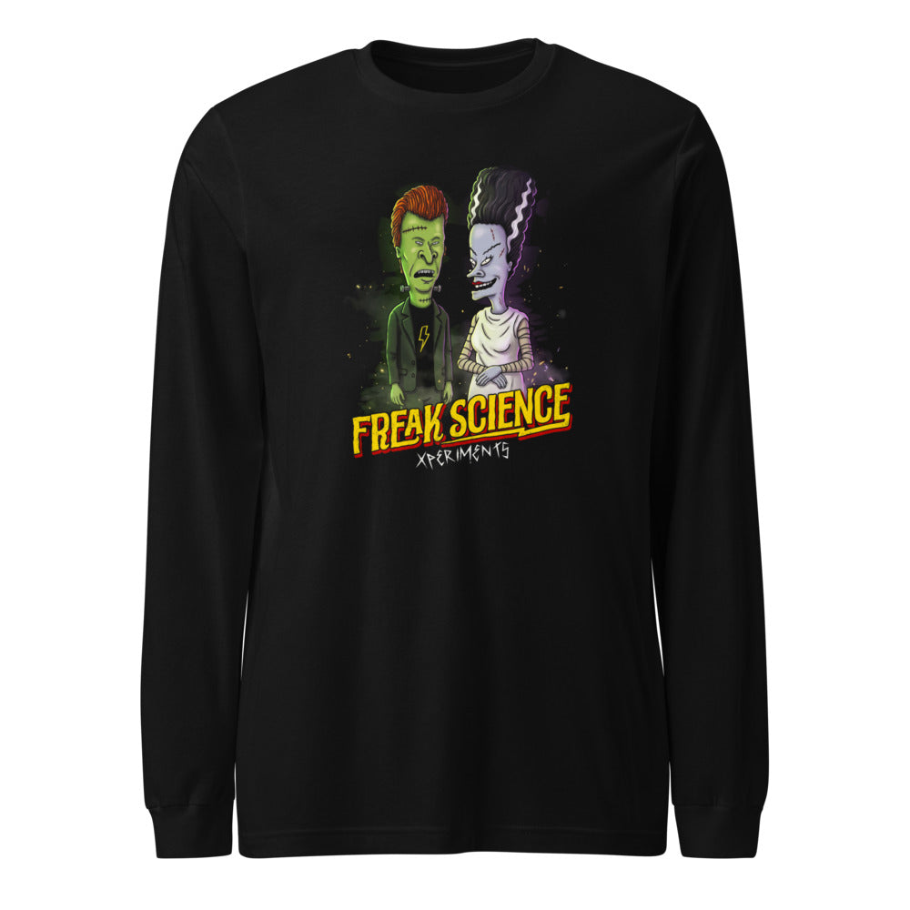 Manga larga Freak Science Xperiments Frankenstein Bride - Frente