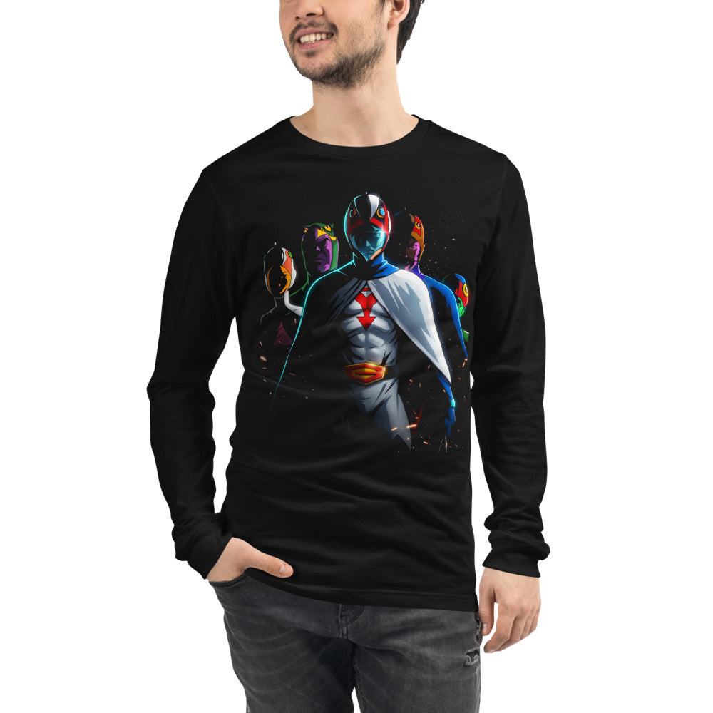 Manga larga Gatchaman Ken The Eagle Team - Modelo masculino
