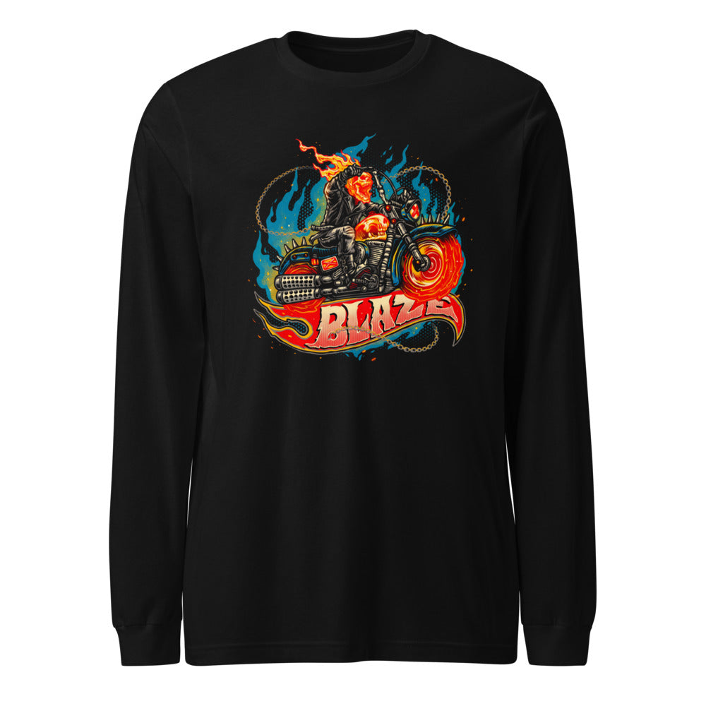 Manga larga Ghost Rider Blaze Spiked Chopper - Frente