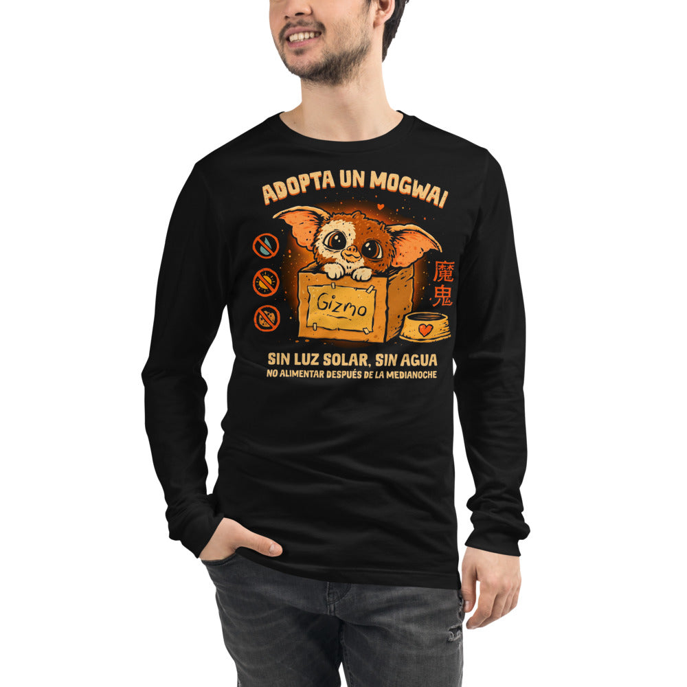 Manga larga Gremlins Gizmo Adopta Un Mogwai - Modelo masculino
