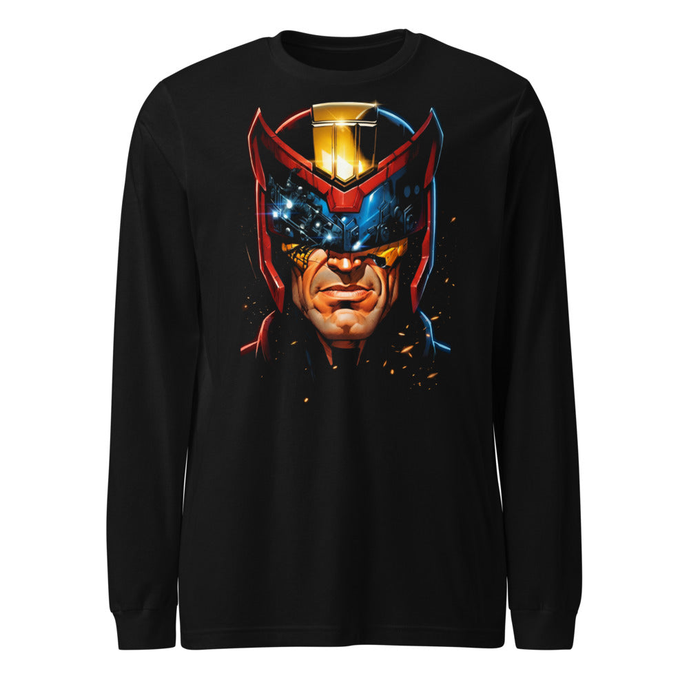 Manga larga Judge Dredd Golden Crest Helmet - Frente