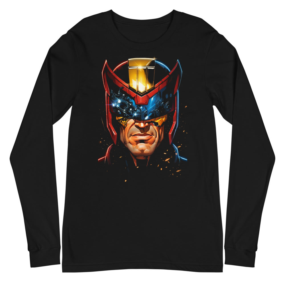Manga larga Judge Dredd Golden Crest Helmet - Plano