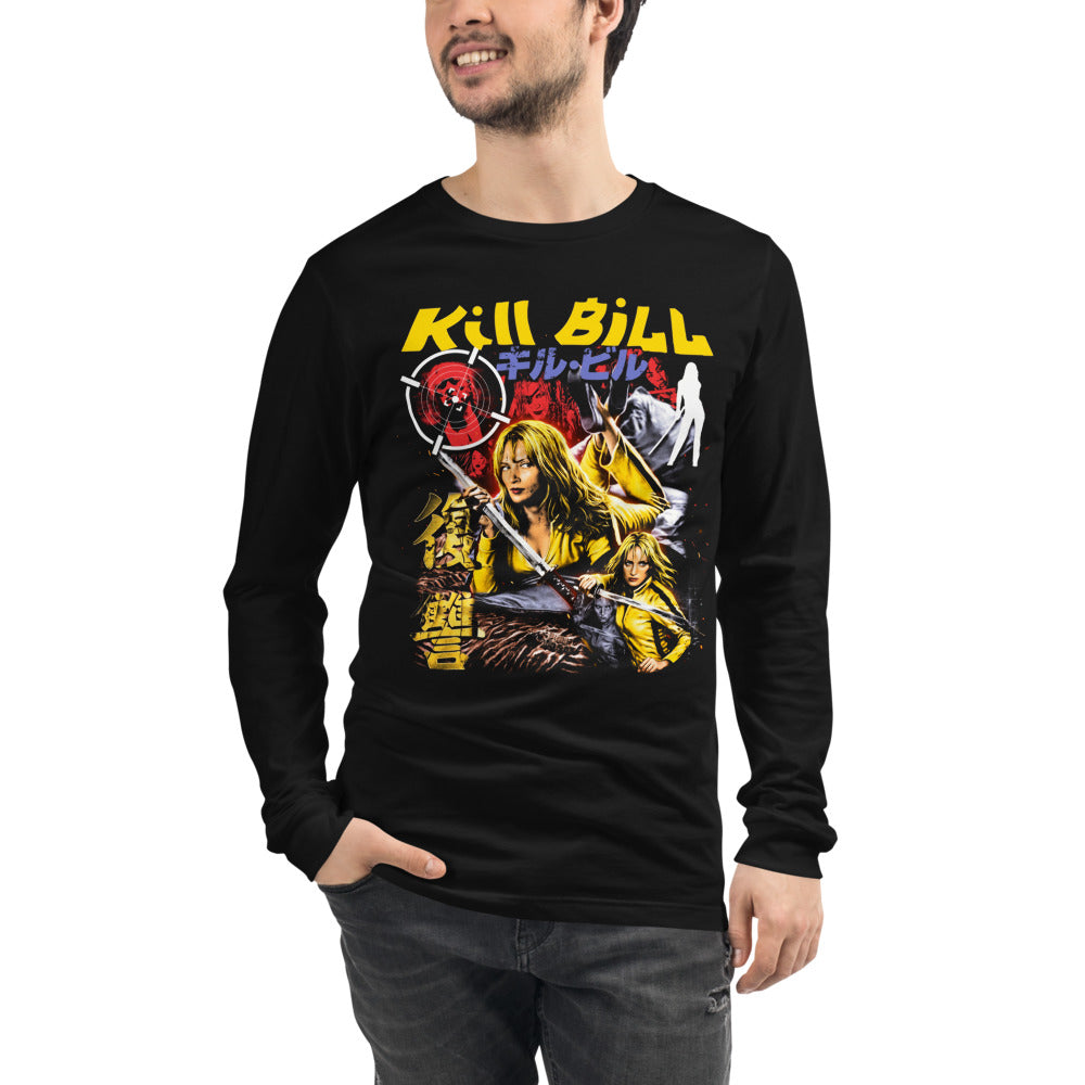 Manga larga Kill Bill The Bride Yellow Jumpsuit - Modelo masculino