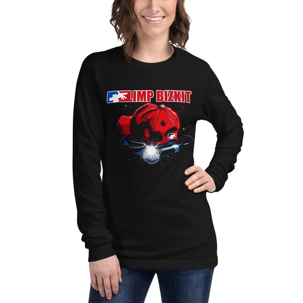 Manga larga Limp Bizkit Red Cap Microphone - Modelo femenina