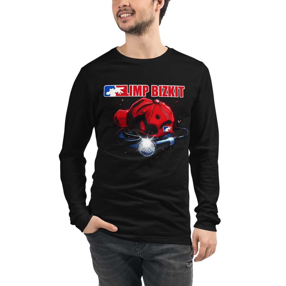 Manga larga Limp Bizkit Red Cap Microphone - Modelo masculino
