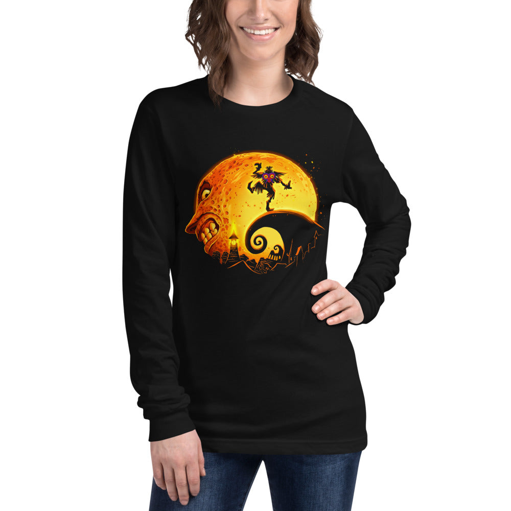 Manga larga Majora's Mask Skull Kid Spiral Hill Moon - Modelo femenina