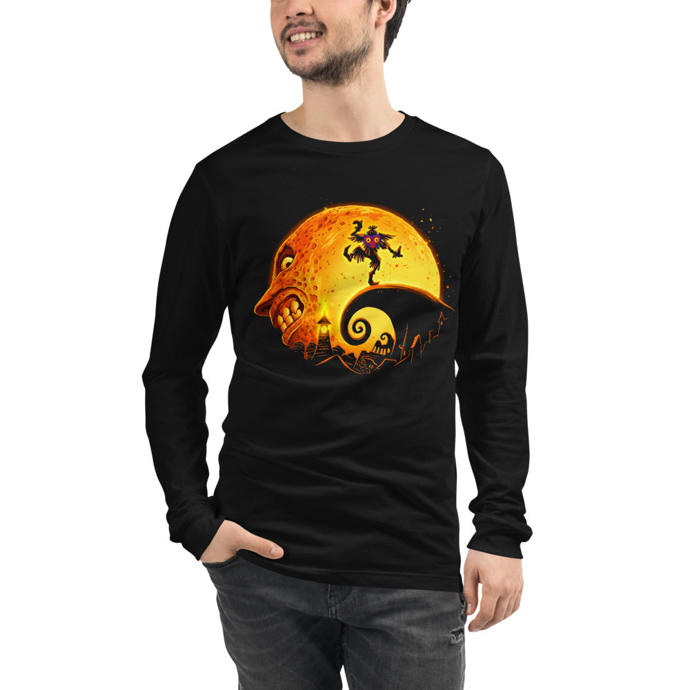 Manga larga Majora's Mask Skull Kid Spiral Hill Moon - Modelo masculino
