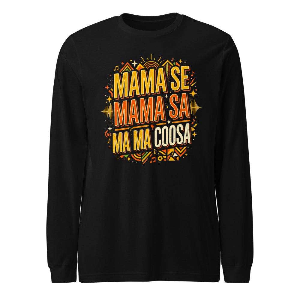 Manga larga Mama Se Mama Sa Ma Ma Coosa - Frente