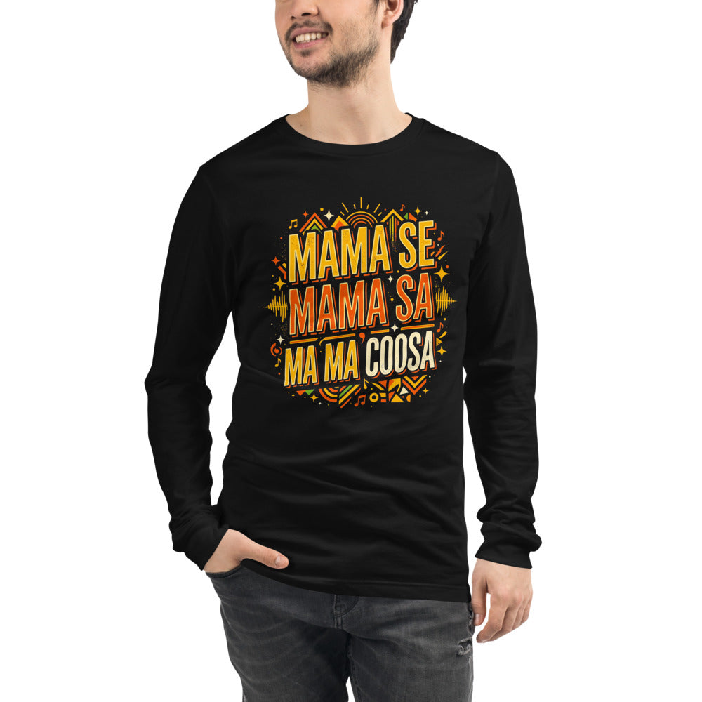 Manga larga Mama Se Mama Sa Ma Ma Coosa - Modelo masculino