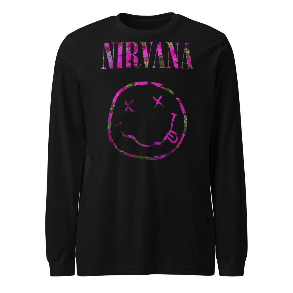 Manga larga Psychedelic Nirvana - Frente