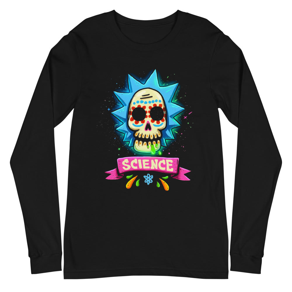 Manga larga Rick Sanchez Sugar Skull Science - Plano