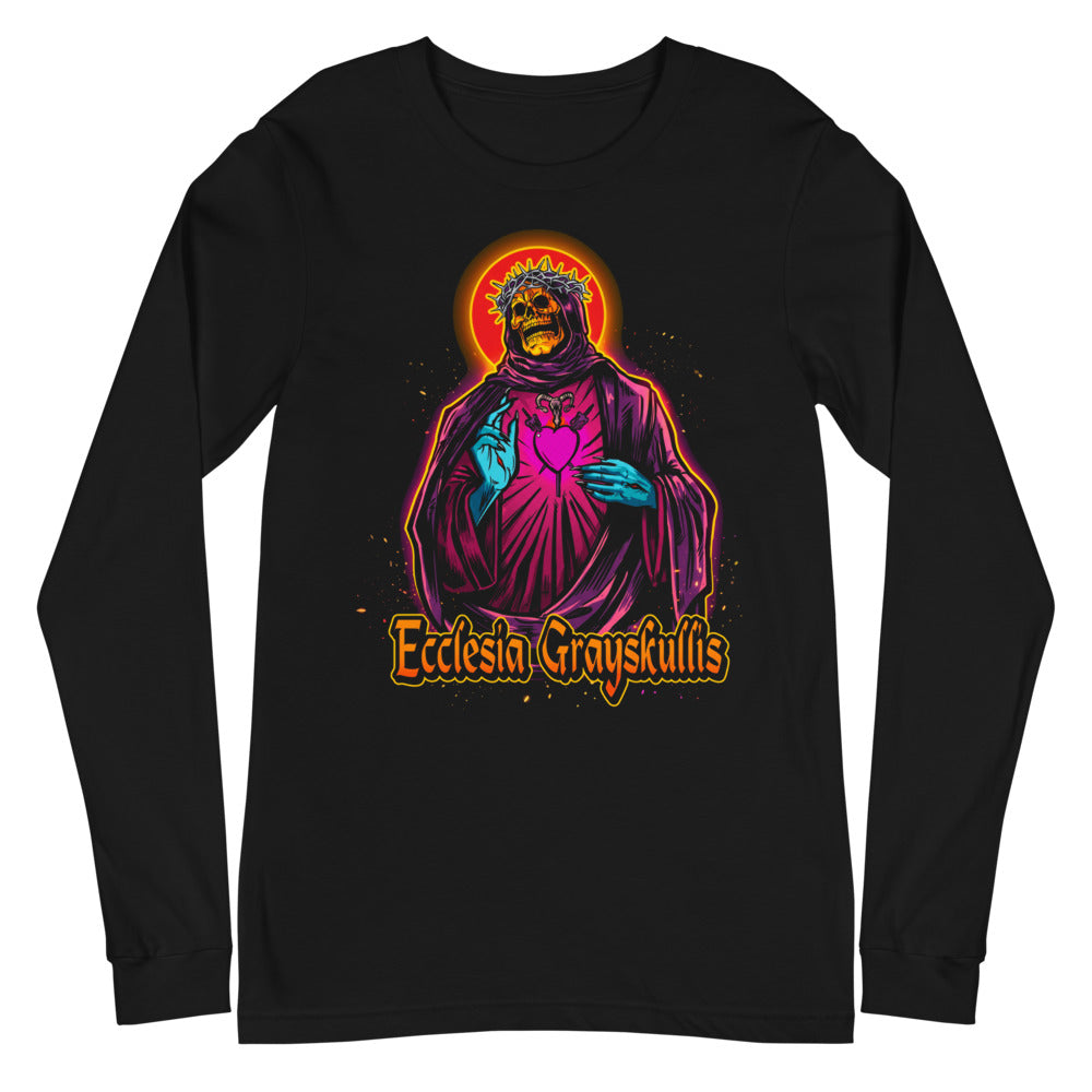 Manga larga Skeletor Ecclesia Grayskullis Pink Heart - Plano