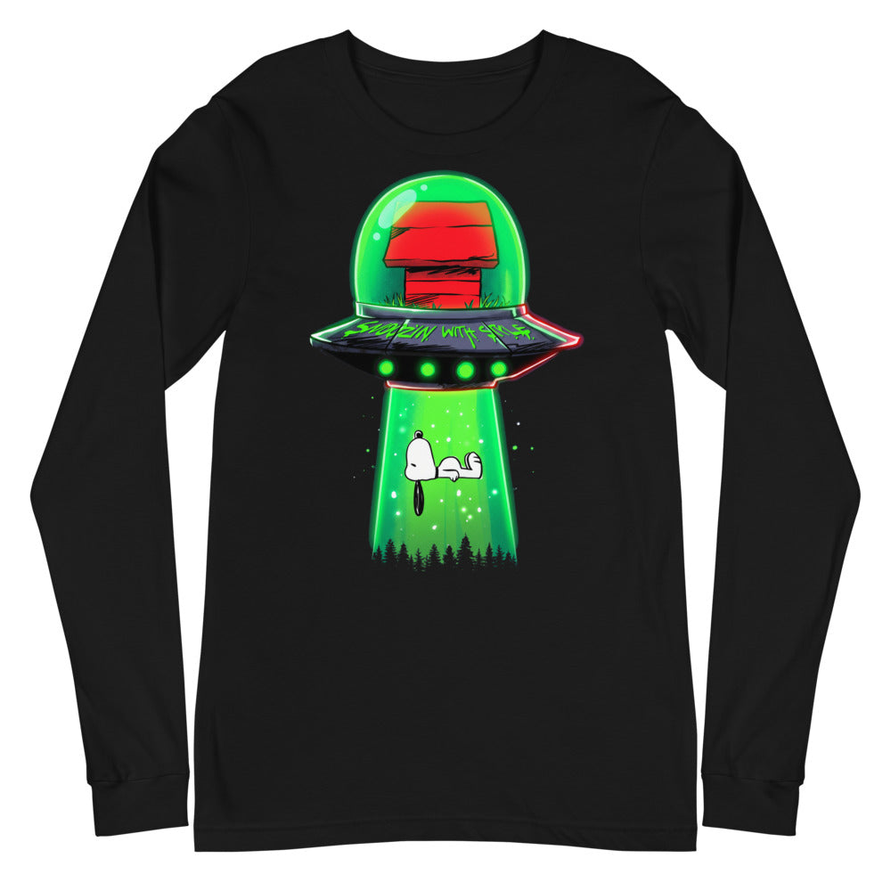 Manga larga Snoopy UFO Snoozin With Style - Plano