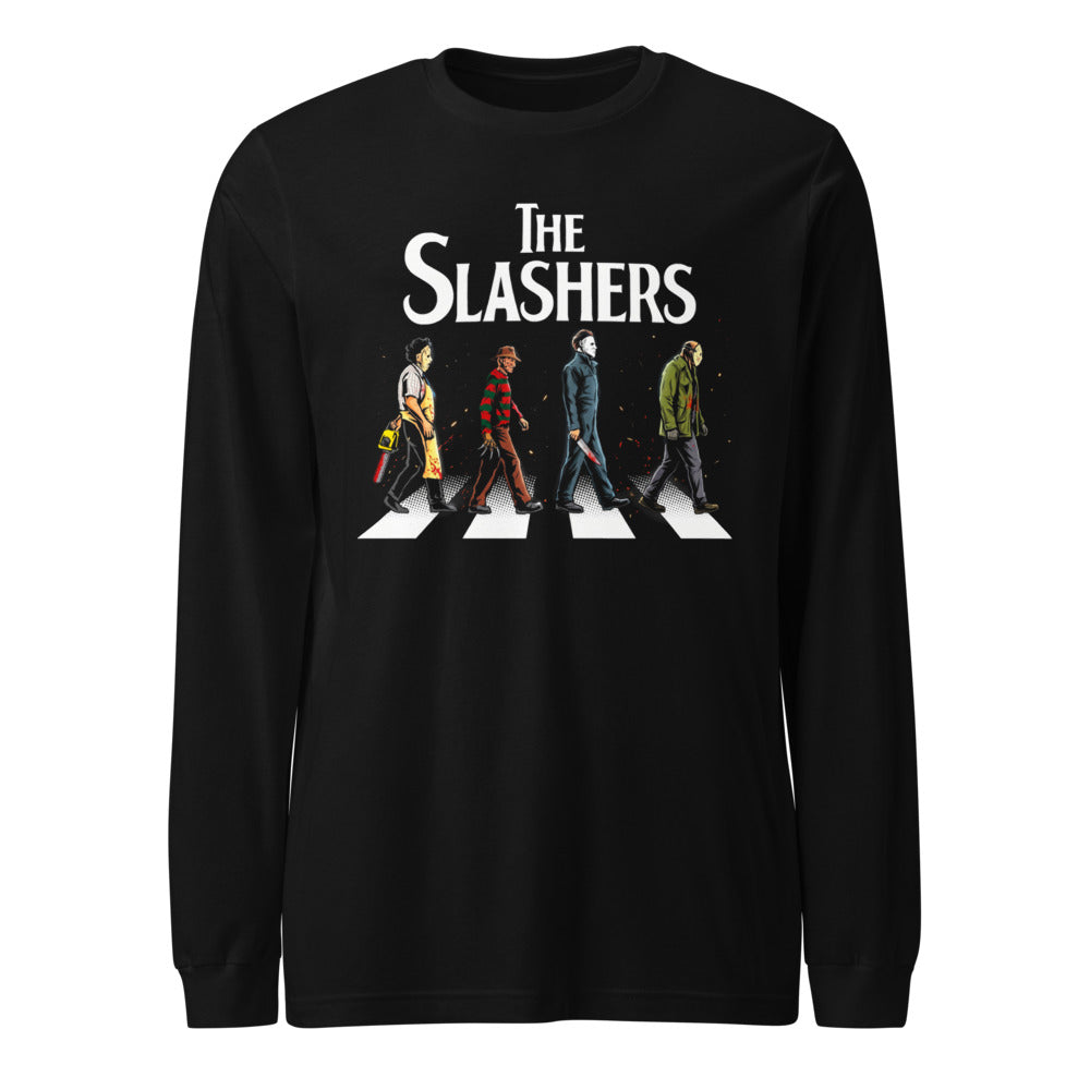 Manga larga The Slashers Horror Icons Crosswalk - Frente