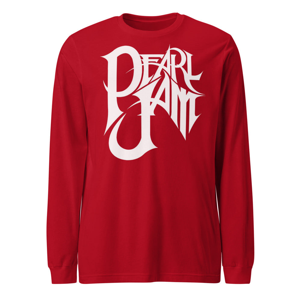 Manga larga Pearl Jam Rock band - Frente