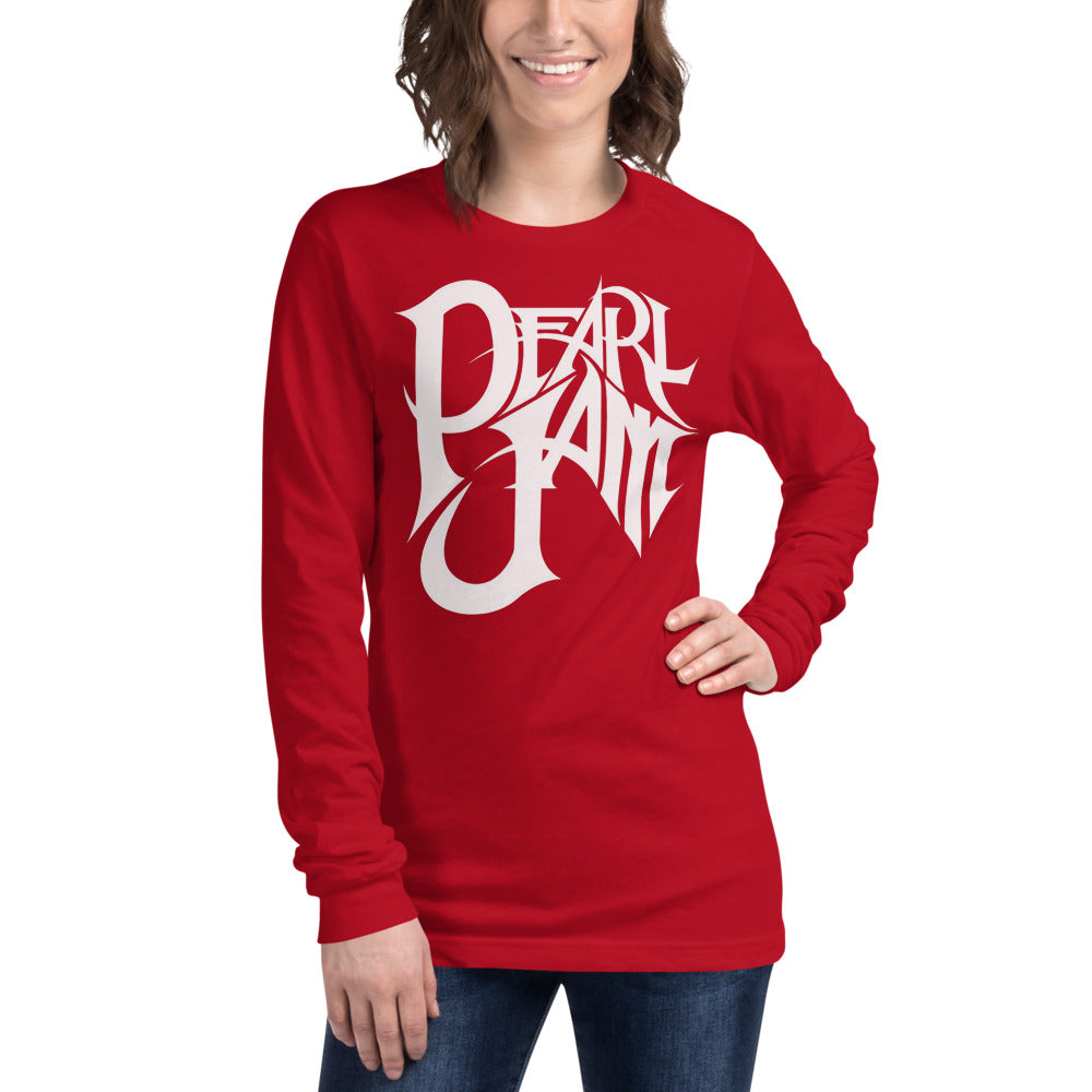 Manga larga Pearl Jam Rock band - Modelo femenina