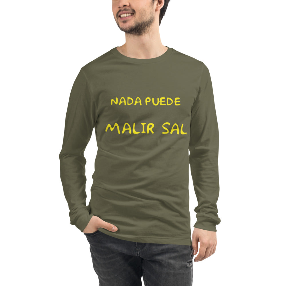 Manga larga Nada Puede Malir Sal - Modelo masculino