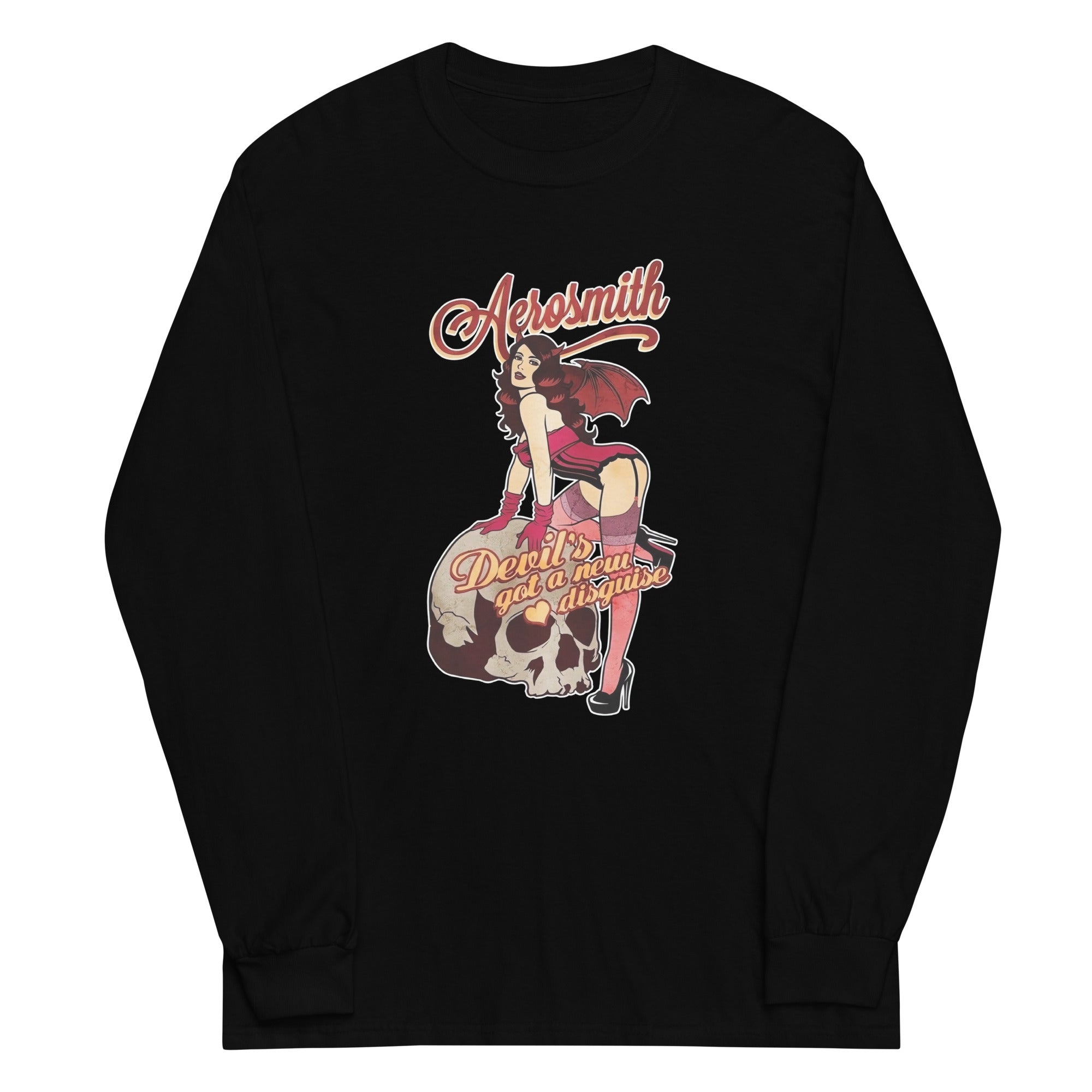 Manga Larga Aerosmith Devil, Disponible en la mejor tienda online para comprar tu merch favorita, la mejor Calidad, compra Ahora en Superstar! 