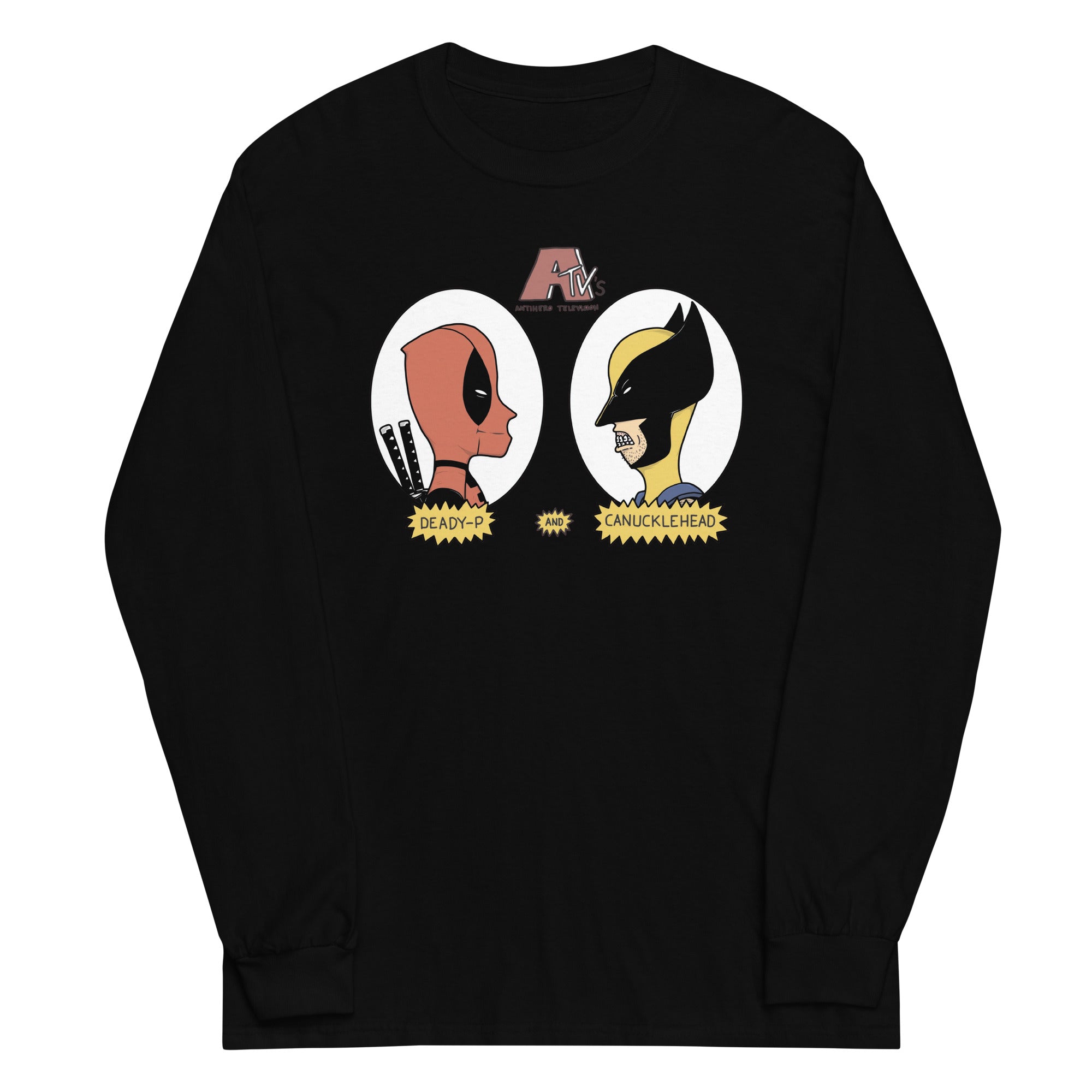 Manga Larga Wolverine & Pool, Disponible en la mejor tienda online para comprar tu merch favorita, la mejor Calidad, compra Ahora!