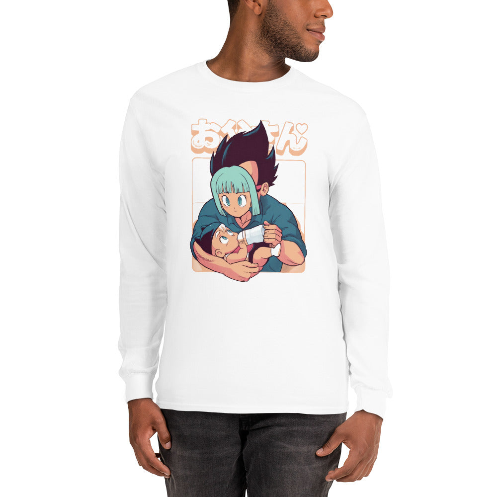 Playera Manga Larga Papá Vegeta, Disponible en la mejor tienda online para comprar tu merch favorita, la mejor Calidad, compra en Superstar! 