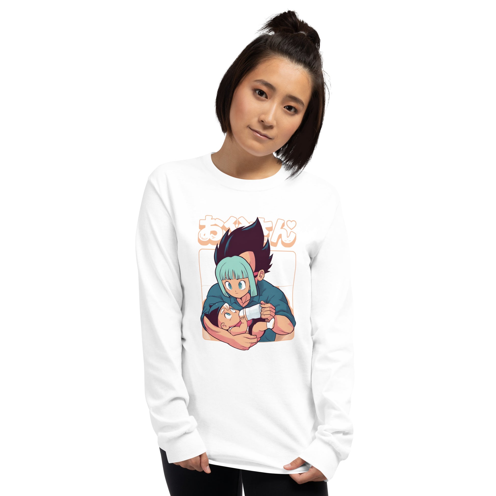 Playera Manga Larga Papá Vegeta, Disponible en la mejor tienda online para comprar tu merch favorita, la mejor Calidad, compra en Superstar! 