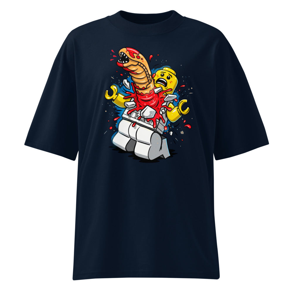 Oversize Alien Brick Astronaut Surprise - Frente fantasma