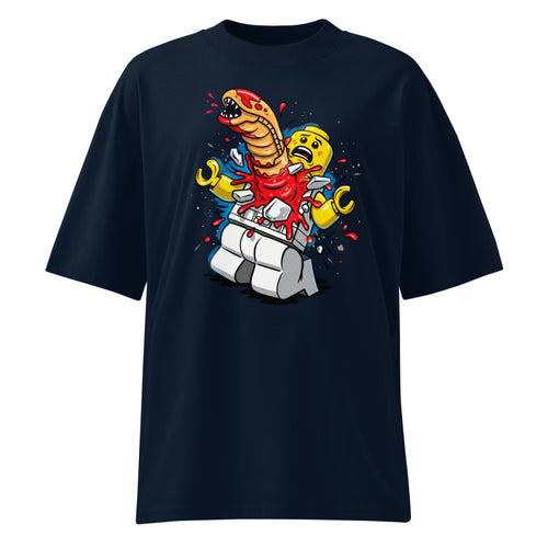 Oversize Alien Brick Astronaut Surprise - Frente fantasma