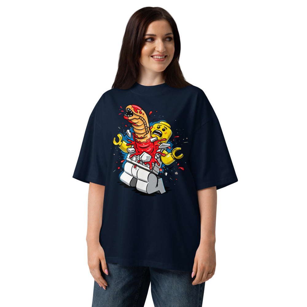 Oversize Alien Brick Astronaut Surprise - Modelo femenina