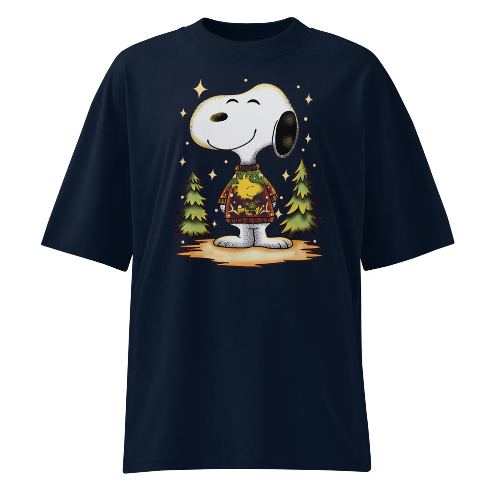 Oversize Beagle de Navidad - Frente fantasma