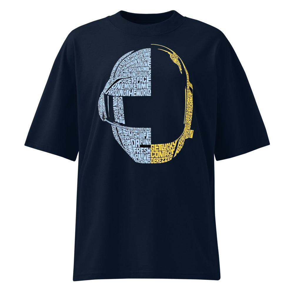 Oversize Daft Punk - Frente fantasma