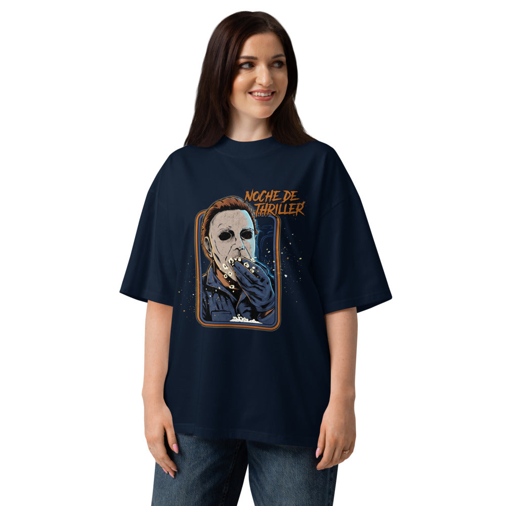Oversize Michael Myers Noche De Thriller Palomitas - Modelo femenina