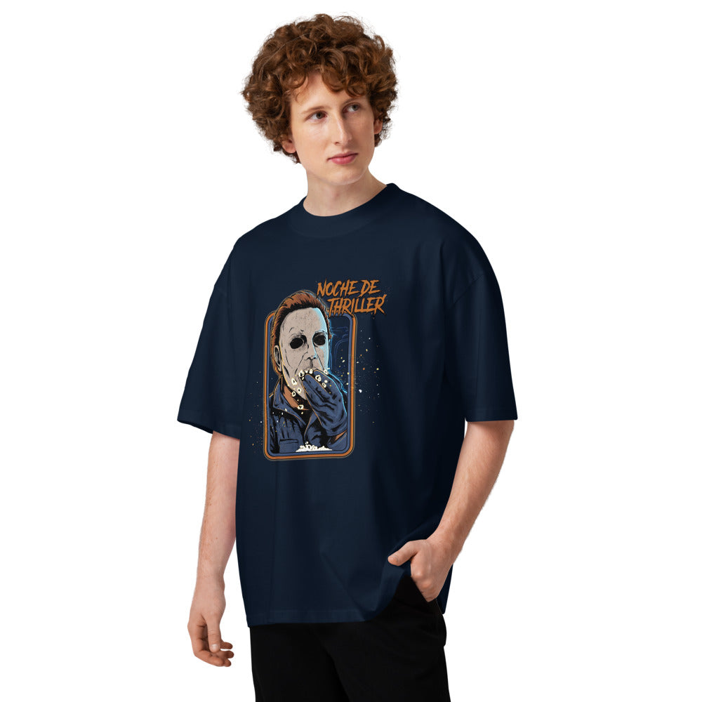 Oversize Michael Myers Noche De Thriller Palomitas - Modelo masculino