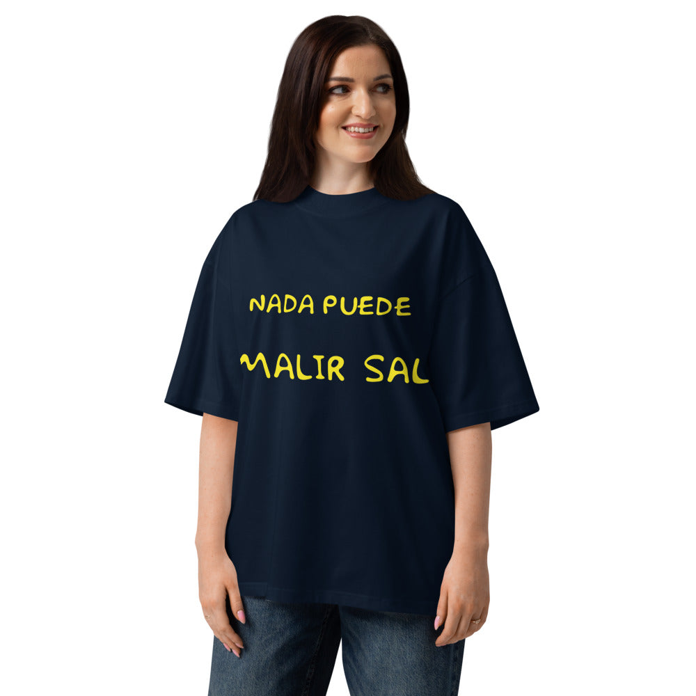 Oversize Nada Puede Malir Sal - Modelo femenina